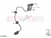 BMW Motorrad BMW 2021 K models K 1600 Bagger 22 (0F61, 0F63) Operating unit for emergency call system | Operating unit for emergency call system