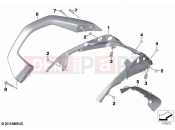 BMW Motorrad BMW 2021 K models K 1600 Bagger 22 (0F61, 0F63) Tail trim | Tail trim