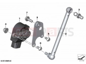BMW Motorrad BMW 2021 K models K 1600 Bagger 22 (0F61, 0F63) Level sensor, front | Level sensor, front