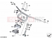 BMW Motorrad BMW 2021 K models K 1600 Bagger 22 (0F61, 0F63) Handlebar 2 | Handlebar 2