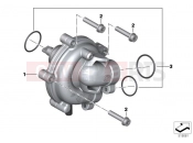 BMW Motorrad BMW 2021 K models K 1600 Bagger 22 (0F61, 0F63) Coolant pump | Coolant pump