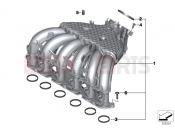 BMW Motorrad BMW 2021 K models K 1600 Bagger 22 (0F61, 0F63) Intake manifold system | Intake manifold system