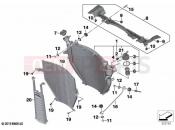 BMW Motorrad BMW 2021 K models K 1600 Bagger 22 (0F61, 0F63) Radiator | Radiator