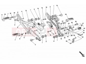 DUCATI Monster 900 FOOTREST » FRAME