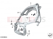 BMW Motorrad BMW 2021 M models M 1000 RR (0E71,0E73) Main frame | Main frame