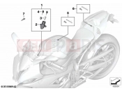 BMW Motorrad BMW 2021 M models M 1000 RR (0E71,0E73) Single key locking system EWS 4 | Single key locking system EWS 4