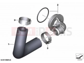 BMW Motorrad BMW 2021 M models M 1000 RR (0E71,0E73) Crankcase ventilation | Crankcase ventilation