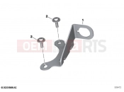 BMW Motorrad BMW 2021 M models M 1000 RR (0E71,0E73) Bracket USB socket | Bracket USB socket