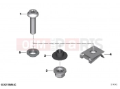 BMW Motorrad BMW 2021 M models M 1000 RR (0E71,0E73) Mounting yaw sensor | Mounting yaw sensor
