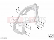 BMW Motorrad BMW 2021 M models M 1000 RR (0E71,0E73) Engine Suspension | Engine Suspension