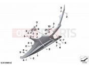 BMW Motorrad BMW 2021 M models M 1000 RR (0E71,0E73) Engine spoiler | Engine spoiler