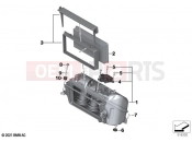 BMW Motorrad BMW 2021 M models M 1000 RR (0E71,0E73) Intake silencer | Intake silencer