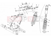 DUCATI 1999 Monster 900 Dark City REAR SHOCK ABSORBER » SWING ARM