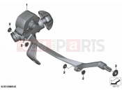 Windshield adjustment, mechanical | Windshield adjustment, mechanical - BMW Motorrad R 1250 GS Adv. 21 (0M14) 2021