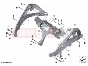 Front panel carrier | Front panel carrier - BMW Motorrad R 1250 GS Adv. 21 (0M14) 2021