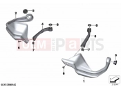 Hand protector Style | Hand protector Style - BMW Motorrad R 1250 GS Adv. 21 (0M14) 2021