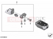 Footrest, front | Footrest, front - BMW Motorrad R 1250 GS Adv. 21 (0M14) 2021