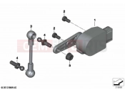 Level sensor | Level sensor - BMW Motorrad R 1250 GS Adv. 21 (0M14) 2021