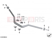 Handlebar | Handlebar - BMW Motorrad R 1250 GS Adv. 21 (0M14) 2021
