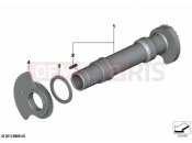 Compensating shaft | Compensating shaft - BMW Motorrad R 1250 GS Adv. 21 (0M14) 2021