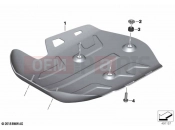 Engine, assembly-protection components | Engine, assembly-protection components - BMW Motorrad R 1250 GS Adv. 21 (0M14) 2021