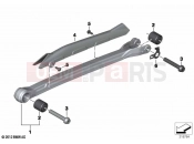 Paralever strut | Paralever strut - BMW Motorrad R 1250 GS Adv. 21 (0M14) 2021