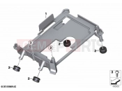 Bracket, control unit | Bracket, control unit - BMW Motorrad R 1250 GS Adv. 21 (0M14) 2021