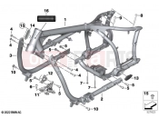 BMW Motorrad BMW 2022 R models R 18 (0L11, 0L13) Main frame | Main frame