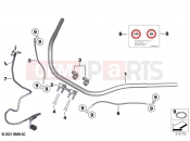 BMW Motorrad BMW 2022 R models R 18 (0L11, 0L13) Handlebars Beach Bar and riser 2 | Handlebars Beach Bar and riser 2