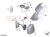 BMW Motorrad BMW 2022 R models R 18 (0L11, 0L13) Radio-controlled locking system | Radio-controlled locking system