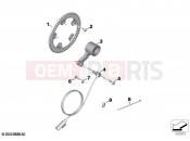 Rotational-speed sensor, rear | Rotational-speed sensor, rear - BMW Motorrad R 18 (0L11, 0L13) 2020