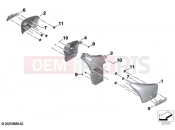 Side cover | Side cover - BMW Motorrad R 18 (0L11, 0L13) 2020