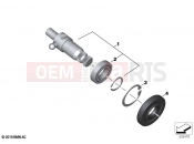 BMW Motorrad BMW 2021 R models R 18 Classic (0L21, 0L23) Selector shaft | Selector shaft