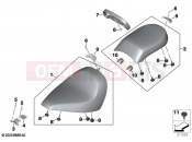 BMW Motorrad BMW 2021 R models R 18 Classic (0L21, 0L23) Seat bench | Seat bench
