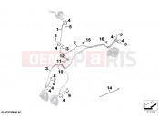 BMW Motorrad BMW 2021 R models R 18 Classic (0L21, 0L23) Brake lines, front | Brake lines, front