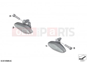 BMW Motorrad BMW 2021 R models R 18 Classic (0L21, 0L23) LED turn indicators front 2 | LED turn indicators front 2