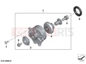 BMW Motorrad BMW 2021 R models R 18 Classic (0L21, 0L23) Crankcase ventilation | Crankcase ventilation