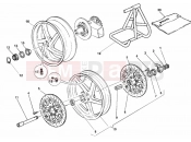 DUCATI 1999 Superbike 996 SPS WHEELS » FRONT WHEEL