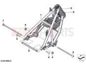 Front frame | Front frame - BMW Motorrad R nineT 20 (0L71,0L73) 2021