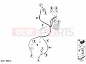 Brake line front | Brake line front - BMW Motorrad R nineT 20 (0L71,0L73) 2021