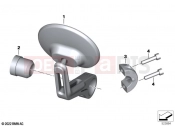 Mirror handlebar end 2 | Mirror handlebar end 2 - BMW Motorrad R nineT 20 (0L71,0L73) 2021