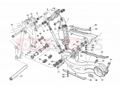 DUCATI 1999 Superbike 996 SPS II REAR SHOCK ABSORBER » SWING ARM