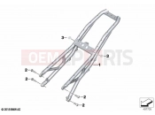 BMW Motorrad BMW 2021 S models S 1000 R (0E51, 0E53) Rear frame | Rear frame