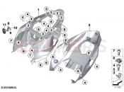 BMW Motorrad BMW 2021 S models S 1000 R (0E51, 0E53) Tail part