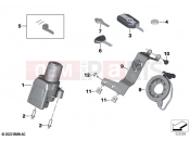 BMW Motorrad BMW 2021 S models S 1000 R (0E51, 0E53) Radio-controlled locking system | Radio-controlled locking system
