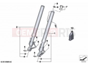 BMW Motorrad BMW 2021 S models S 1000 R (0E51, 0E53) Telescope fork | Telescope fork