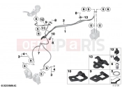 BMW Motorrad BMW 2021 S models S 1000 R (0E51, 0E53) Brake lines, front 2