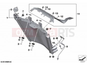 BMW Motorrad BMW 2021 S models S 1000 R (0E51, 0E53) Radiator | Radiator