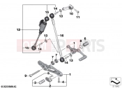 BMW Motorrad BMW 2021 S models S 1000 R (0E51, 0E53) Outer gearshift parts 2