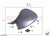 BMW Motorrad BMW 2021 S models S 1000 R (0E51, 0E53) Seat bench 2